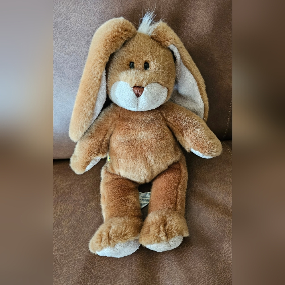 Build A Bear Vintage Brown Plush Bunny Toy